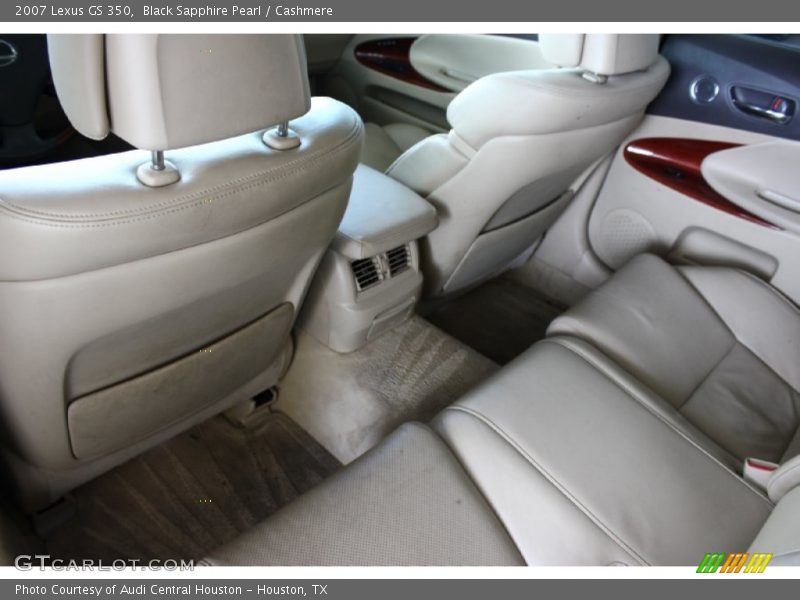 Black Sapphire Pearl / Cashmere 2007 Lexus GS 350