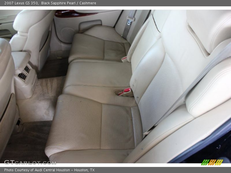 Black Sapphire Pearl / Cashmere 2007 Lexus GS 350