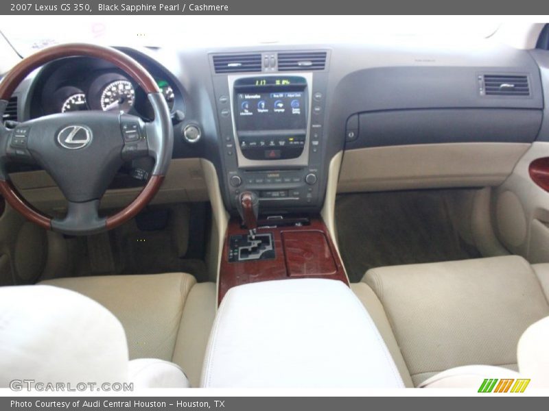 Black Sapphire Pearl / Cashmere 2007 Lexus GS 350
