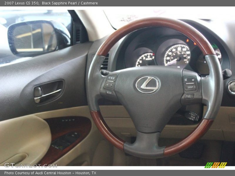 Black Sapphire Pearl / Cashmere 2007 Lexus GS 350