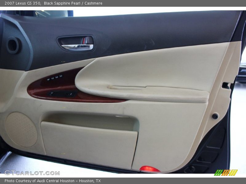 Black Sapphire Pearl / Cashmere 2007 Lexus GS 350