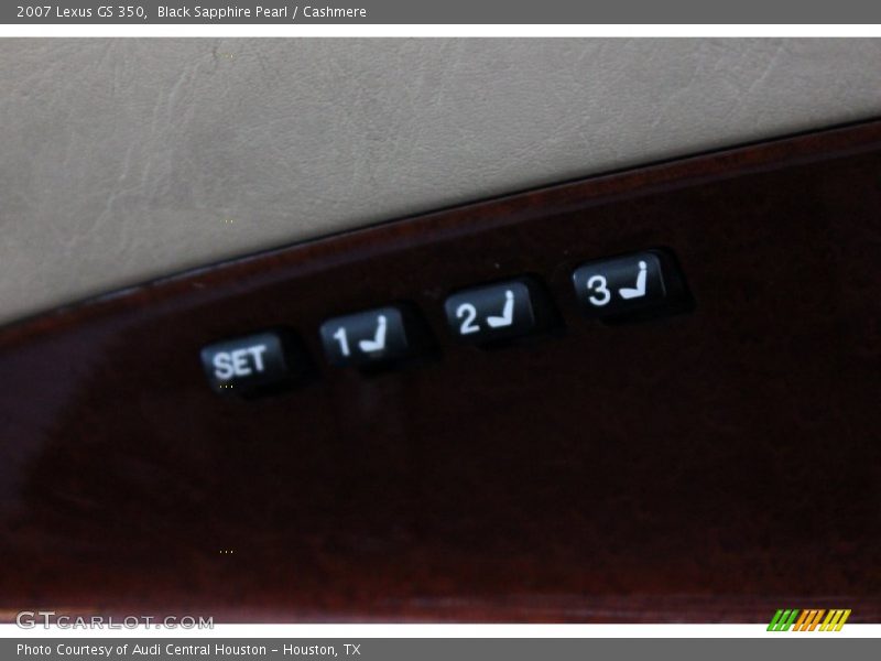 Black Sapphire Pearl / Cashmere 2007 Lexus GS 350