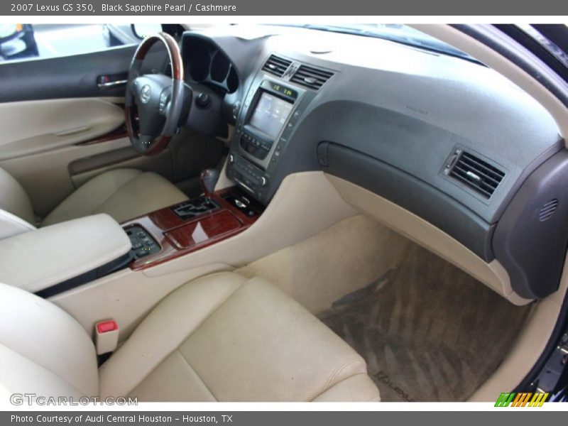 Black Sapphire Pearl / Cashmere 2007 Lexus GS 350