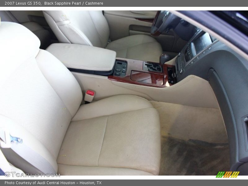 Black Sapphire Pearl / Cashmere 2007 Lexus GS 350