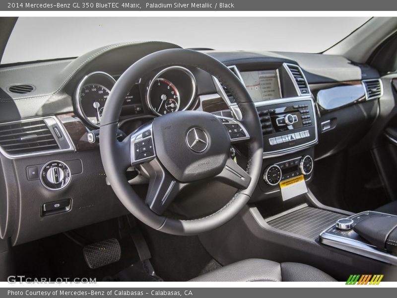 Paladium Silver Metallic / Black 2014 Mercedes-Benz GL 350 BlueTEC 4Matic