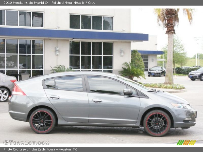 Polished Metal Metallic / Gray 2010 Honda Insight Hybrid LX
