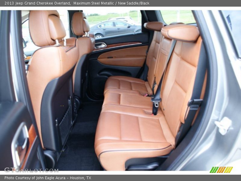 Maximum Steel Metallic / New Saddle/Black 2013 Jeep Grand Cherokee Overland