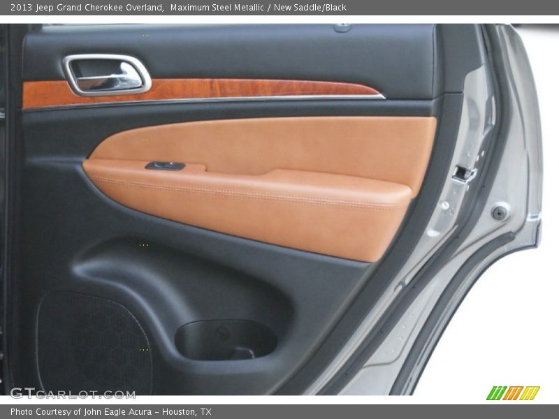 Maximum Steel Metallic / New Saddle/Black 2013 Jeep Grand Cherokee Overland