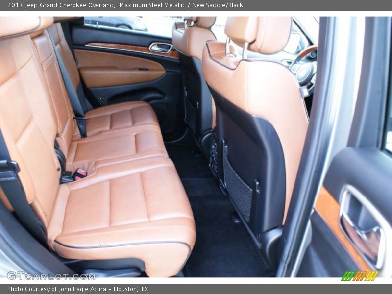 Maximum Steel Metallic / New Saddle/Black 2013 Jeep Grand Cherokee Overland