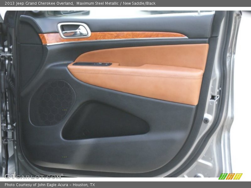 Maximum Steel Metallic / New Saddle/Black 2013 Jeep Grand Cherokee Overland