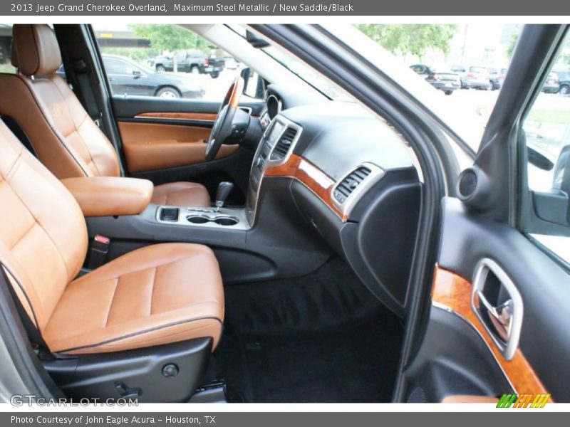 Maximum Steel Metallic / New Saddle/Black 2013 Jeep Grand Cherokee Overland