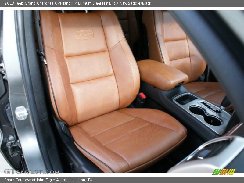 Maximum Steel Metallic / New Saddle/Black 2013 Jeep Grand Cherokee Overland