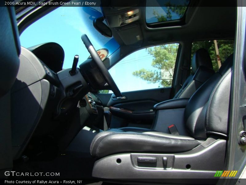 Sage Brush Green Pearl / Ebony 2006 Acura MDX