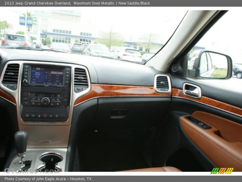 Maximum Steel Metallic / New Saddle/Black 2013 Jeep Grand Cherokee Overland