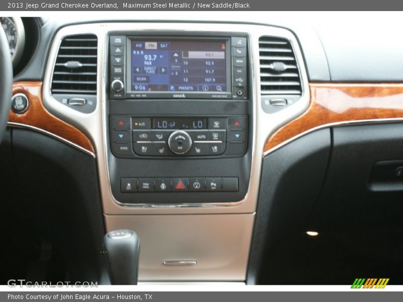 Maximum Steel Metallic / New Saddle/Black 2013 Jeep Grand Cherokee Overland