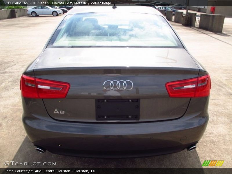 Dakota Gray Metallic / Velvet Beige 2014 Audi A6 2.0T Sedan