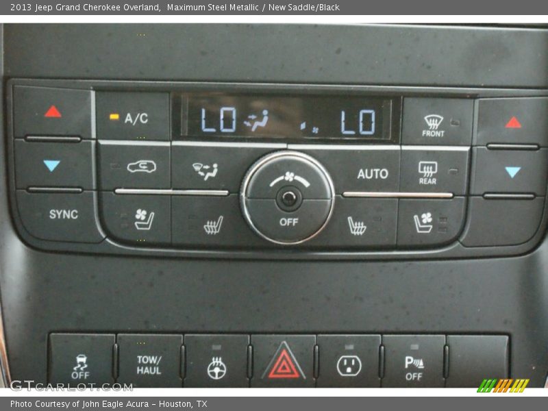 Maximum Steel Metallic / New Saddle/Black 2013 Jeep Grand Cherokee Overland