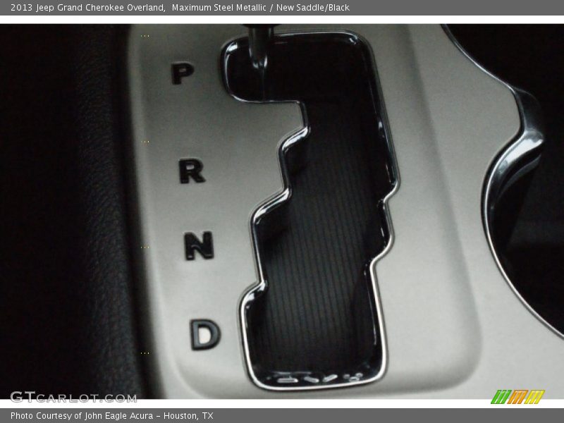 Maximum Steel Metallic / New Saddle/Black 2013 Jeep Grand Cherokee Overland