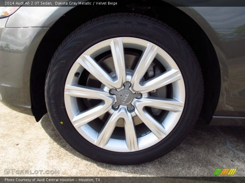 Dakota Gray Metallic / Velvet Beige 2014 Audi A6 2.0T Sedan