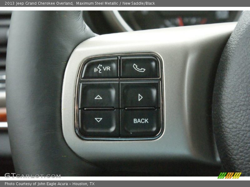 Maximum Steel Metallic / New Saddle/Black 2013 Jeep Grand Cherokee Overland