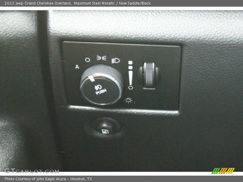 Maximum Steel Metallic / New Saddle/Black 2013 Jeep Grand Cherokee Overland