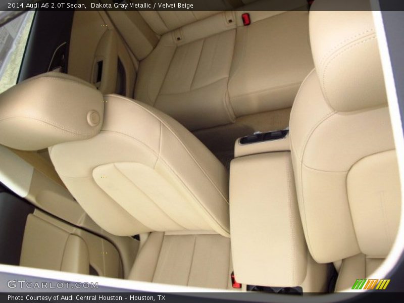 Dakota Gray Metallic / Velvet Beige 2014 Audi A6 2.0T Sedan