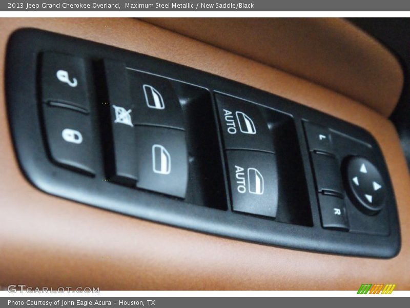 Maximum Steel Metallic / New Saddle/Black 2013 Jeep Grand Cherokee Overland