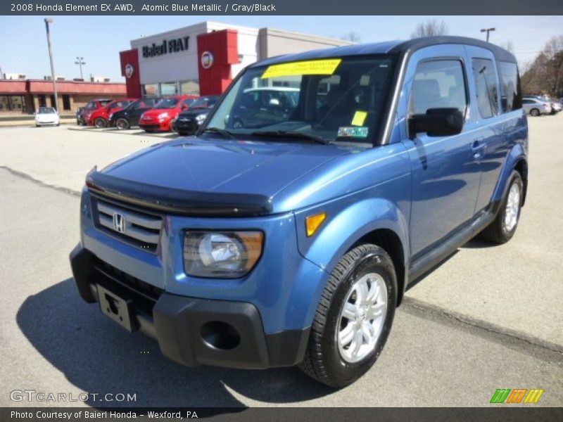 Atomic Blue Metallic / Gray/Black 2008 Honda Element EX AWD
