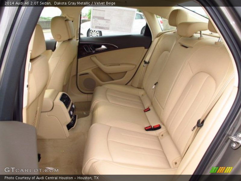 Dakota Gray Metallic / Velvet Beige 2014 Audi A6 2.0T Sedan