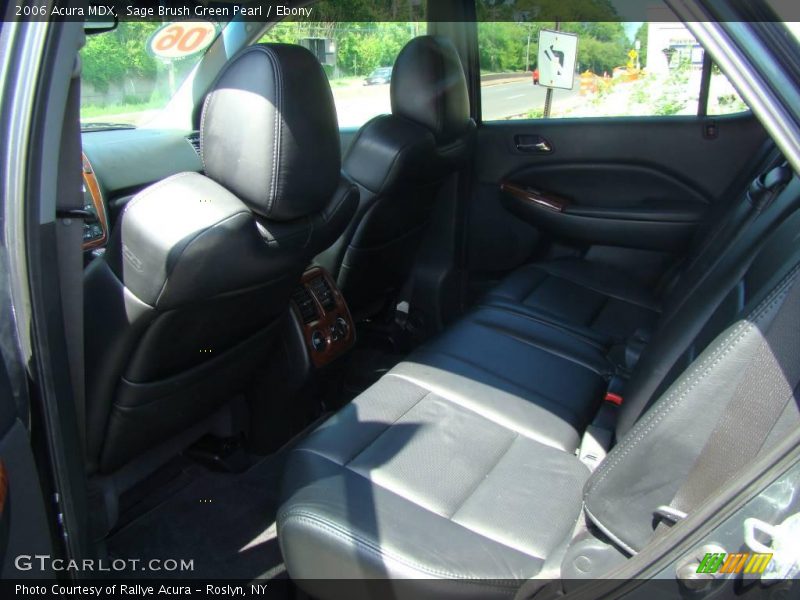 Sage Brush Green Pearl / Ebony 2006 Acura MDX
