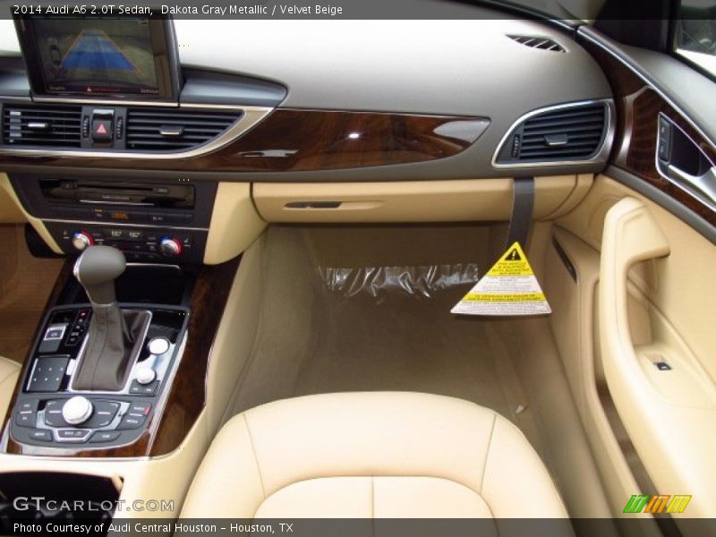 Dakota Gray Metallic / Velvet Beige 2014 Audi A6 2.0T Sedan