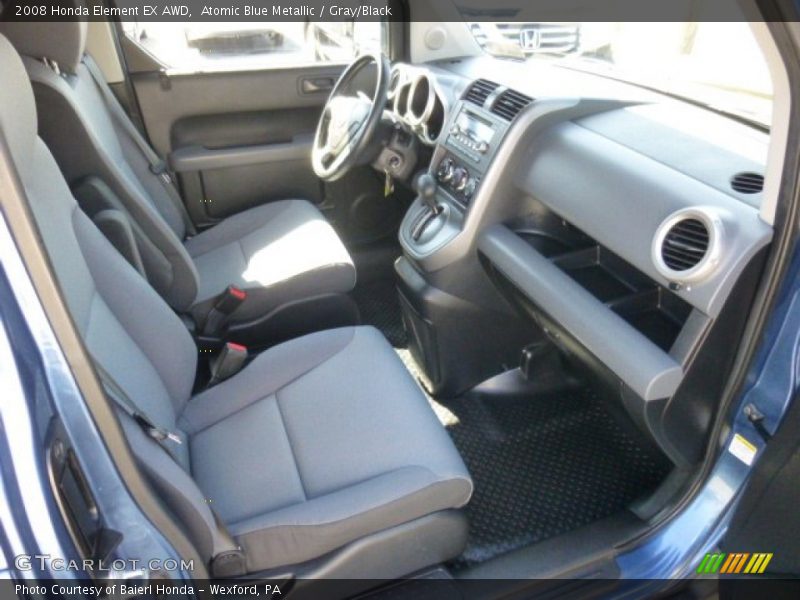 Atomic Blue Metallic / Gray/Black 2008 Honda Element EX AWD