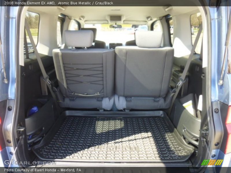 Atomic Blue Metallic / Gray/Black 2008 Honda Element EX AWD
