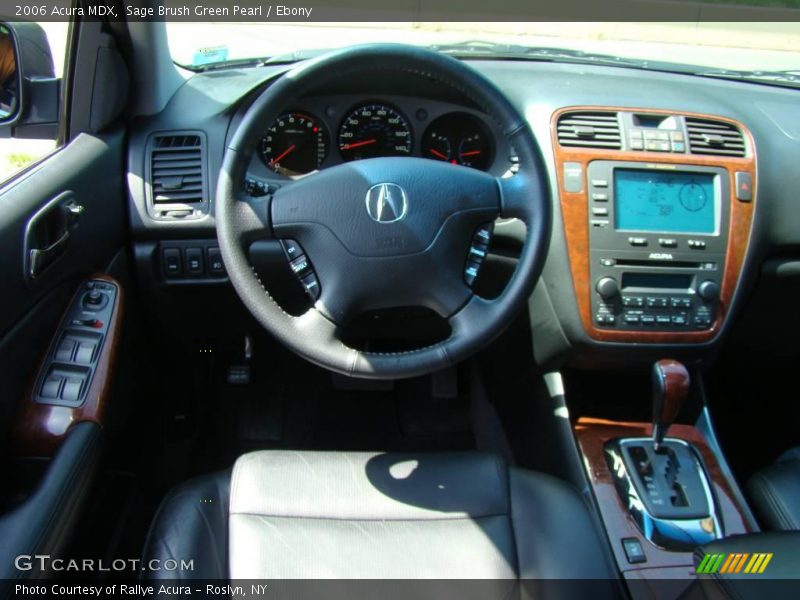 Sage Brush Green Pearl / Ebony 2006 Acura MDX
