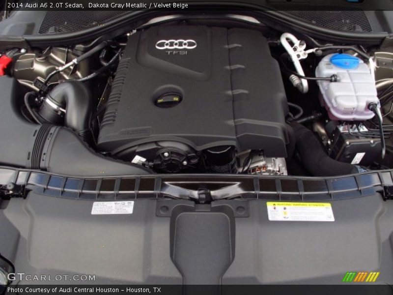 Dakota Gray Metallic / Velvet Beige 2014 Audi A6 2.0T Sedan