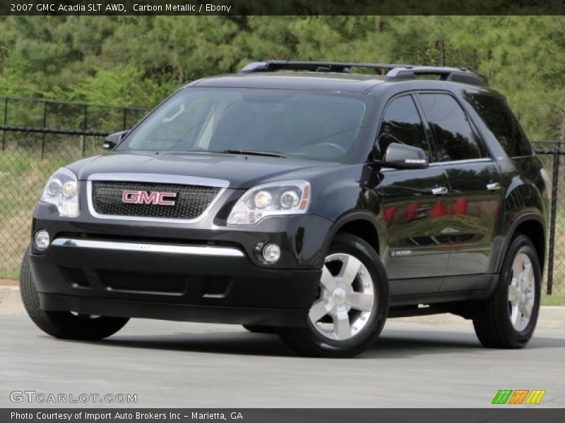 Carbon Metallic / Ebony 2007 GMC Acadia SLT AWD