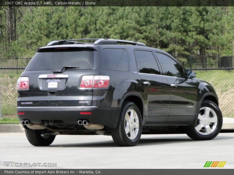Carbon Metallic / Ebony 2007 GMC Acadia SLT AWD