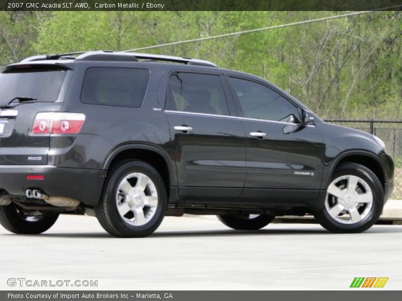 Carbon Metallic / Ebony 2007 GMC Acadia SLT AWD