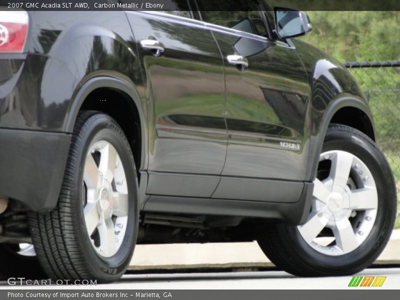 Carbon Metallic / Ebony 2007 GMC Acadia SLT AWD