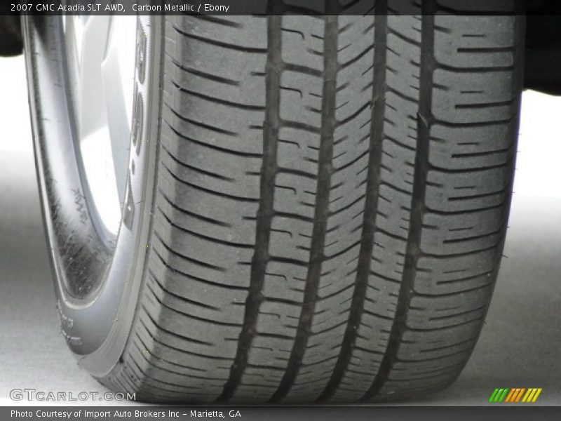 Carbon Metallic / Ebony 2007 GMC Acadia SLT AWD