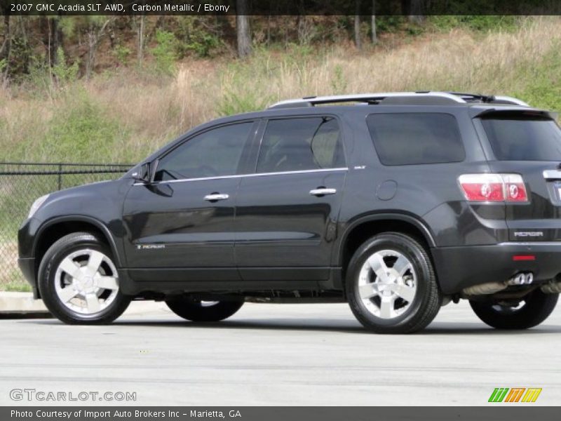 Carbon Metallic / Ebony 2007 GMC Acadia SLT AWD