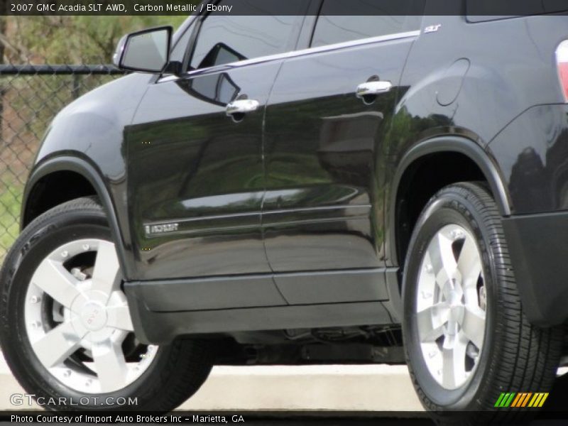 Carbon Metallic / Ebony 2007 GMC Acadia SLT AWD