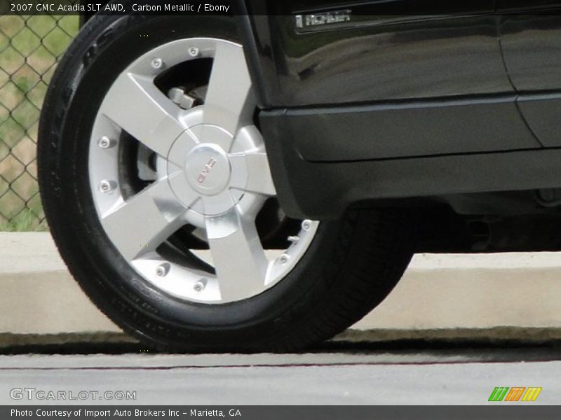 Carbon Metallic / Ebony 2007 GMC Acadia SLT AWD