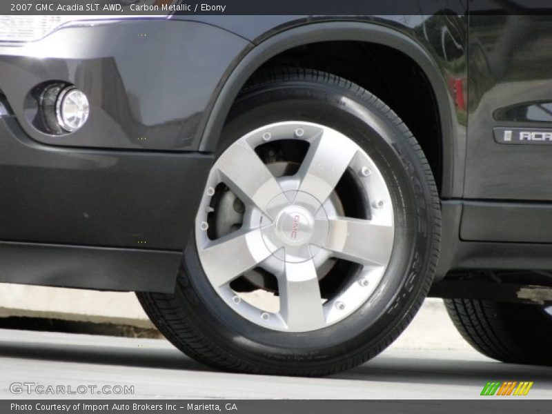 Carbon Metallic / Ebony 2007 GMC Acadia SLT AWD