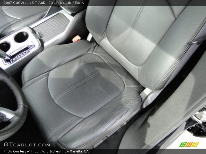 Carbon Metallic / Ebony 2007 GMC Acadia SLT AWD