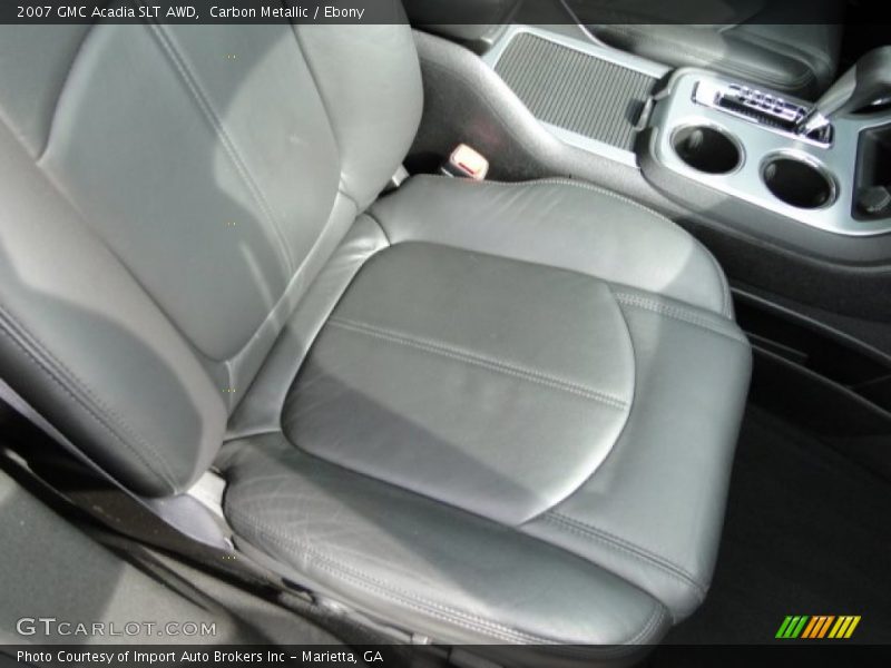 Carbon Metallic / Ebony 2007 GMC Acadia SLT AWD