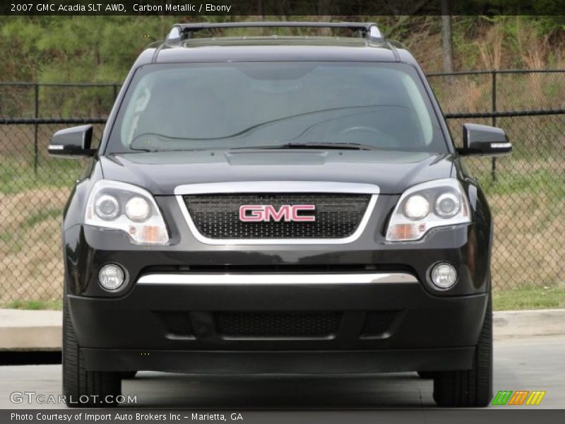Carbon Metallic / Ebony 2007 GMC Acadia SLT AWD