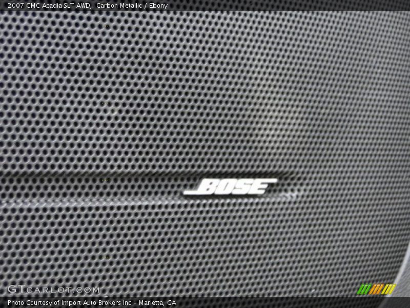 Carbon Metallic / Ebony 2007 GMC Acadia SLT AWD