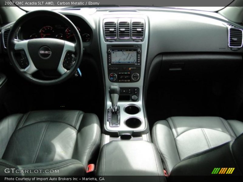 Carbon Metallic / Ebony 2007 GMC Acadia SLT AWD