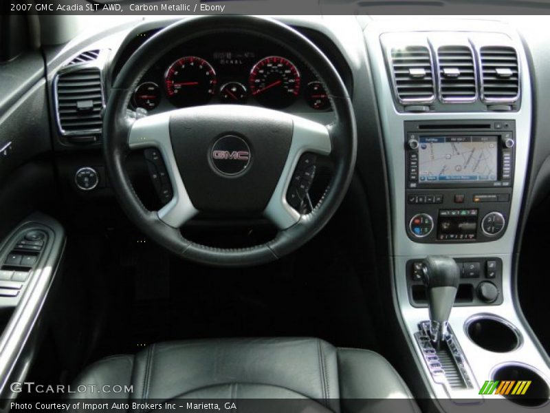 Carbon Metallic / Ebony 2007 GMC Acadia SLT AWD